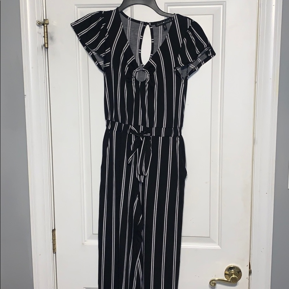 Striped Jumpsuit